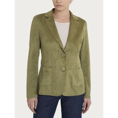 GIACCA-BLAZER RAGNO 42G9A39 SPHAGNUM